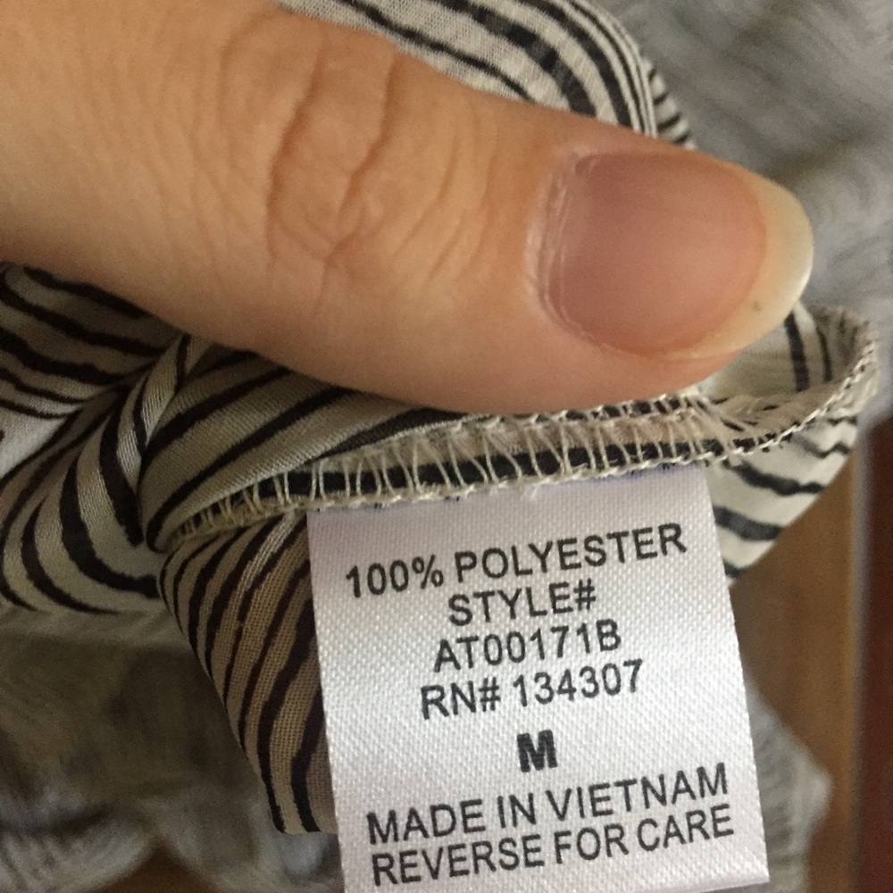 Sheer Zebra Blouse - Picture 4 of 6